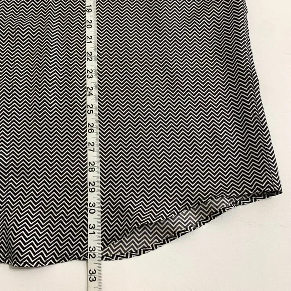 VERSACE Classic V2 Authentic Mens XL Silk Zig Zag Pattern Button Down Shirt - Picture 12 of 13